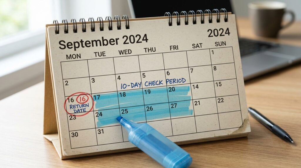 Calendar-showing-return-date