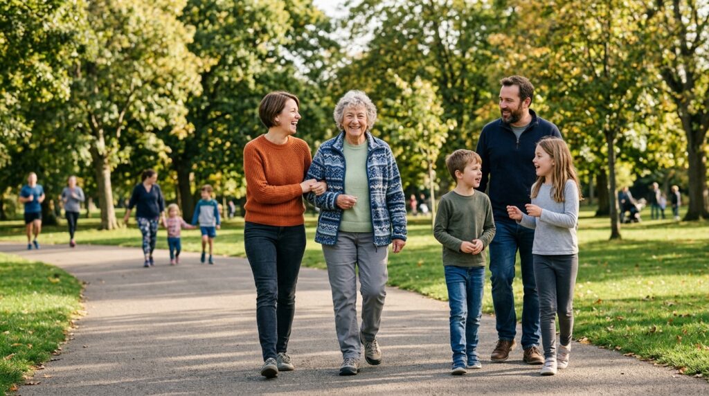 Elderly-person-walking-in-park