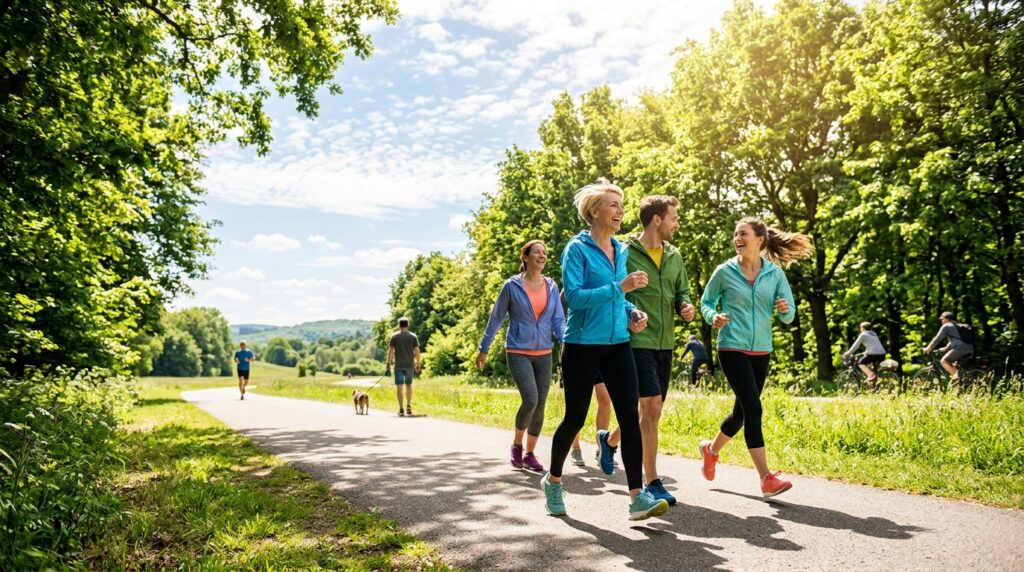 Healthy-person-walking-in-sunlight