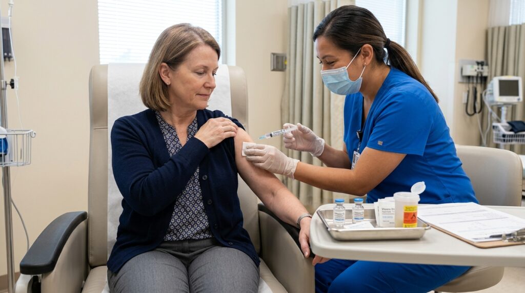 Patient-receiving-vitamin-D-injectin