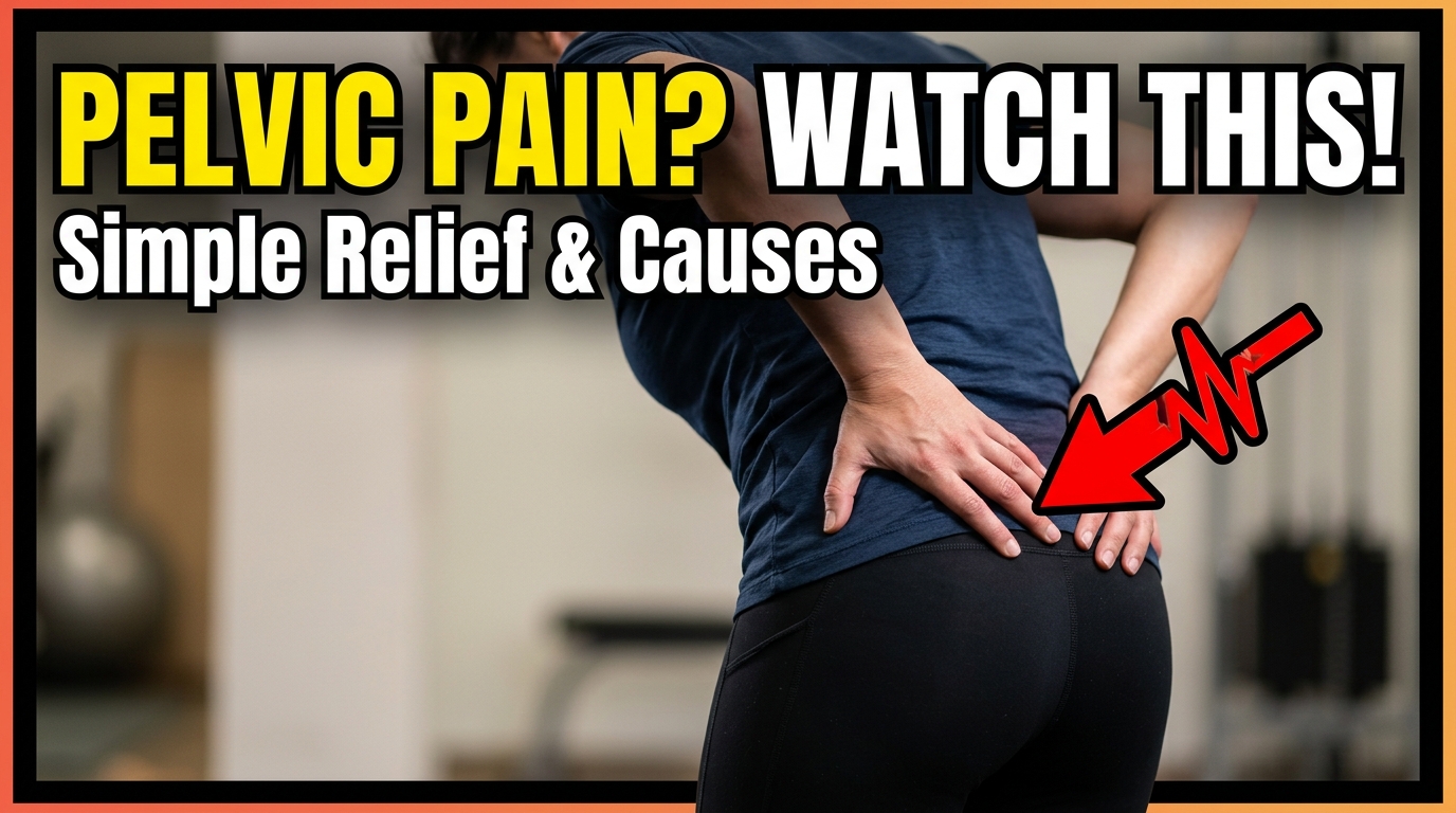 지속되는 골반 통증 잡는 법! 증상별 맞춤 해결책 썸네일