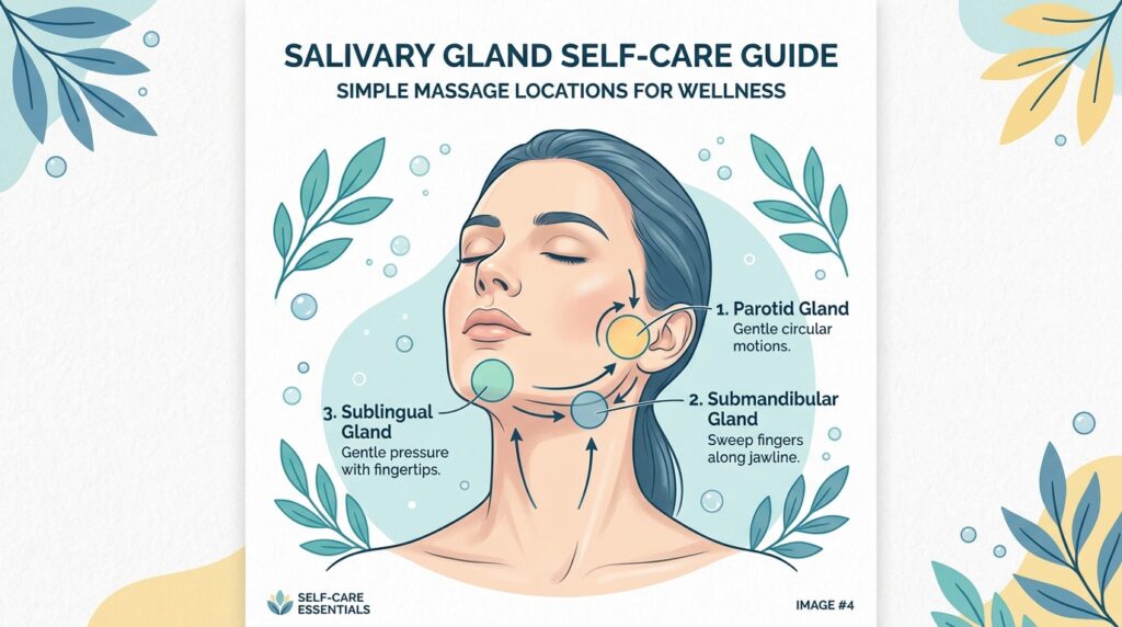 the-area-of-the-salivary-gland- massage