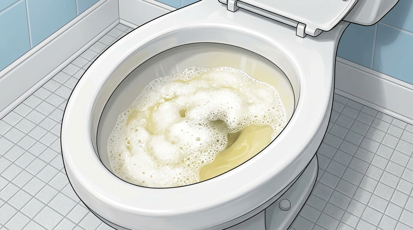 소변에 거품이 생기는 이유? 소변 거품의 원인과 해결책 썸네일